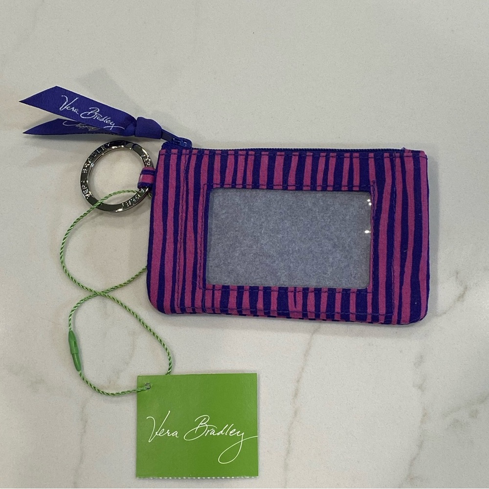 NWT Vera Bradley zip ID case